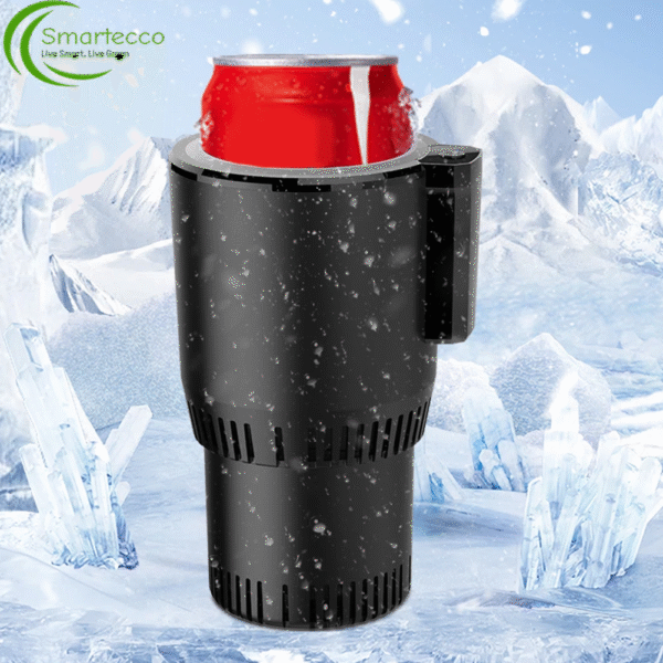 2-in-1 Auto Refrigerator Cup - 12V Cooling & Heating Car Mug with 36W Semiconductor Technology - Smart Travel Drink Cooler for Outdoor Use - Image 3