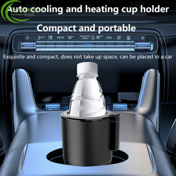 2-in-1 Auto Refrigerator Cup - 12V Cooling & Heating Car Mug with 36W Semiconductor Technology - Smart Travel Drink Cooler for Outdoor Use - Image 5