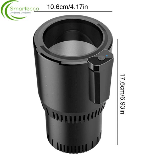 2-in-1 Auto Refrigerator Cup - 12V Cooling & Heating Car Mug with 36W Semiconductor Technology - Smart Travel Drink Cooler for Outdoor Use - Image 7