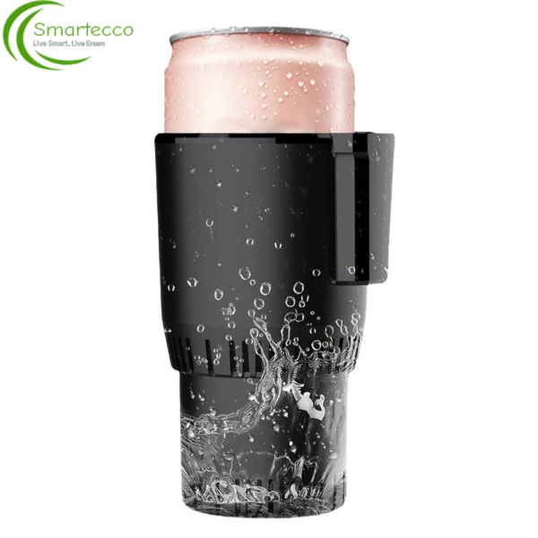 2-in-1 Auto Refrigerator Cup - 12V Cooling & Heating Car Mug with 36W Semiconductor Technology - Smart Travel Drink Cooler for Outdoor Use