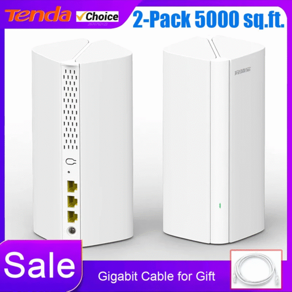 Tenda AX3000 WiFi 6 Mesh System - EX/MX12 Router with 7000 Sq.Ft Coverage - Dual-Band Wi-Fi 6 Router EU/US/UK Plug Options - Image 6