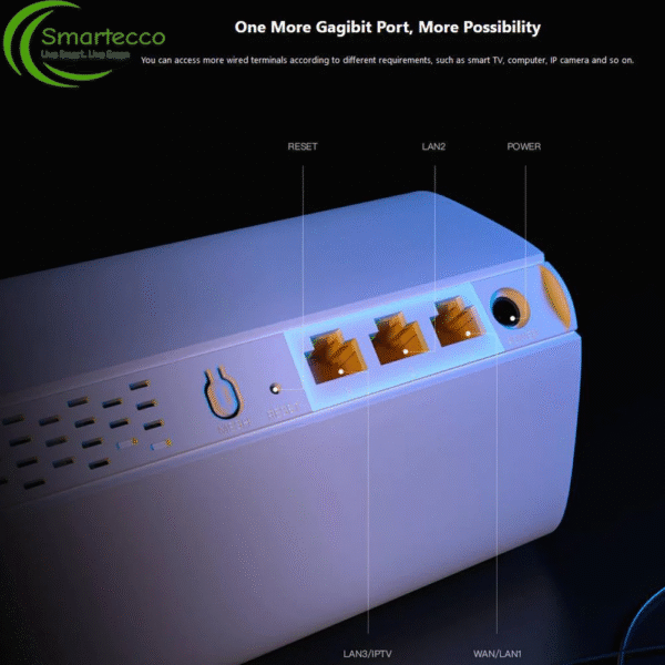 Tenda AX3000 WiFi 6 Mesh System - EX/MX12 Router with 7000 Sq.Ft Coverage - Dual-Band Wi-Fi 6 Router EU/US/UK Plug Options - Image 4